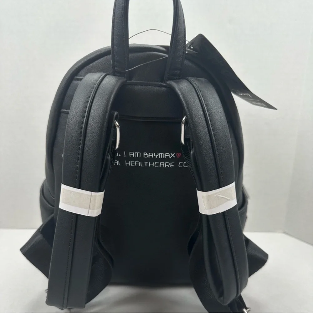 Loungefly Big Hero 6 Baymax Cosplay Mini Backpack & Wallet Bundle
